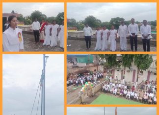 दहावीत सर्वाधिक गुण मिळवणाऱ्या विद्यार्थिनीच्या हस्ते ध्वजारोहण! सिंदेवाही तालुक्यातील भेंडाळा येथे उत्साहात साजरा झाला ८० वा स्वातंत्र्यदिन